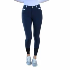 Sale Pénélope - Pantalon d'équitation femme Fun Pushup full seat Marine