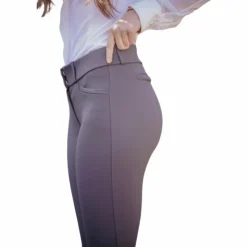Online Pénélope - Pantalon d'équitation femme Majestic foncé Gris