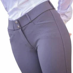 Online Pénélope - Pantalon d'équitation femme Majestic foncé Gris