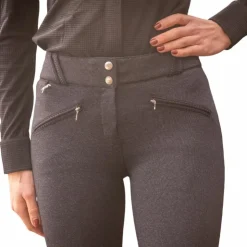 Clearance Pénélope - Pantalon d'équitation femme Romy chiné Gris