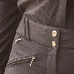 Clearance Pénélope - Pantalon d'équitation femme Romy chiné Gris