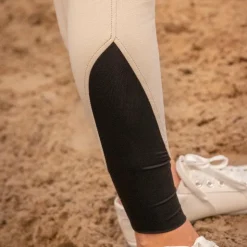 Pénélope - Pantalon d'équitation femme Point Sellier crème Blanc Clearance
