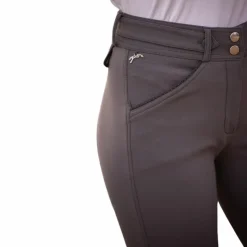Discount Pénélope - Pantalon d'équitation fille point sellier foncé Gris