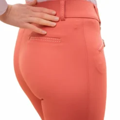 Pénélope - Pantalon d'équitation taille haute femme Rocky pêche Orange Sale