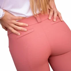 Pénélope - Pantalon d'équitation femme Sybille vieux Rose Sale