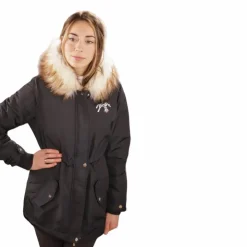 Sale Pénélope - Parka Mega Lyon femme Noir