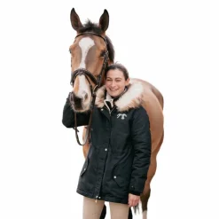 Sale Pénélope - Parka Mega Lyon femme Noir