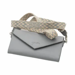 Clearance Pénélope - Pochette pour téléphone gris Bleu