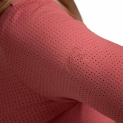 Pénélope - Polo de concours manches longues femme Florence terracotta Rose Sale