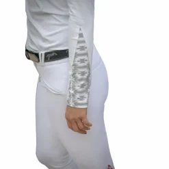 Sale Pénélope - Polo manches longues Anaïs blanc