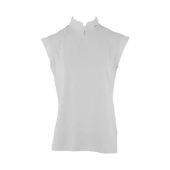 Hot Pénélope - Polo sans manches femme Séville Blanc