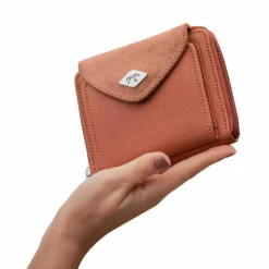 Pénélope - Porte monnaie Clémence glitter Cognac