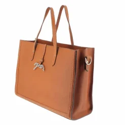 Pénélope - Sac à main Romane cognac Marron Sale