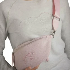 Sale Pénélope - Sac banane Chevron Rose