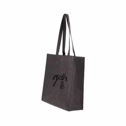 Pénélope - Sac en feutre / noir Gris Discount