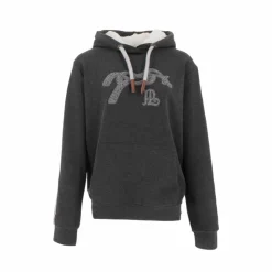 Hot Pénélope - Sweat à capuche Kathya foncé Gris