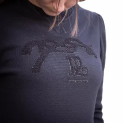 Pénélope - Sweat manches longues Clotilde Noir Hot