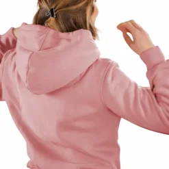 New Pénélope - Sweat zippé femme Tressy vieux Rose