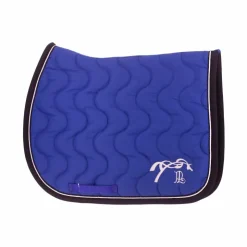 Pénélope - Tapis de selle Diamant roi/ noir/ blanc Bleu Clearance