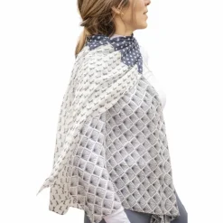Discount Pénélope - Étole Alix et écru Gris