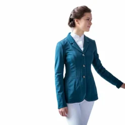 Pénélope - Veste de concours femme Paris Air soft canard Bleu Sale