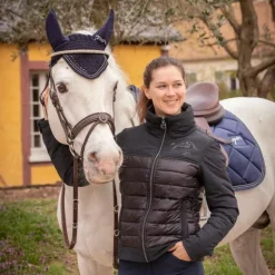 Pénélope - Veste femme Edelweiss Noir Discount