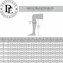 Sale Privilège Equitation - Bottes Toscana noir