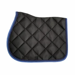 Sale Privilège Equitation - Tapis de selle Palm Beach / / bleu roi Noir
