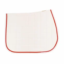 Privilège Equitation - Tapis de selle Daytona /rouge Blanc