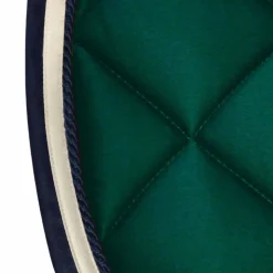 New Privilège Equitation - Tapis de selle Del Mar forêt/marine Vert