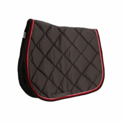 New Privilège Equitation - Tapis de selle Palm Beach / argent/ rouge Gris