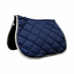 Privilège Equitation - Tapis de selle Palm Beach / beige/ Marine Hot