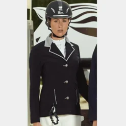 Hot Privilège Equitation - Veste Airsafe concours dame noir