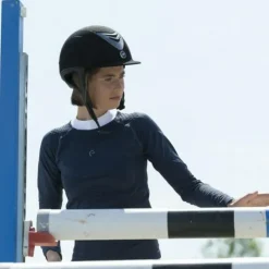 Hot Pro Series - Polo manches longues Seamless Marine