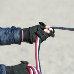 Sale Racer - Gants d'équitation amovible Dévotion Noir