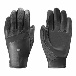 Racer - Gants d'équitation compétition cuir Ambition Noir Sale