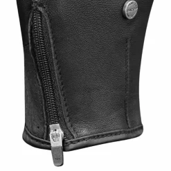 Racer - Gants d'équitation compétition cuir Ambition Noir Sale