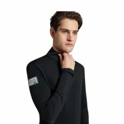 Sale RG Italy - Baselayer manches longues homme RG Jersey Fleece Noir
