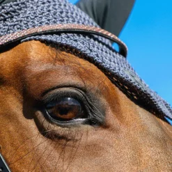 Online RG Italy - Bonnet court crochet gris