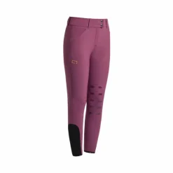 RG Italy - Pantalon d'équitation femme RG 2.0 taille haute Violet Outlet