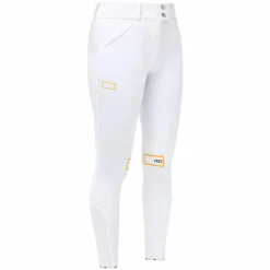 Best RG Italy - Pantalon d'équitation femme RG taille haute Blanc