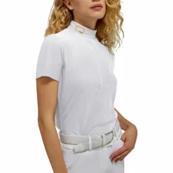 Clearance RG Italy - Polo de concours manches courtes femme Competition Blanc
