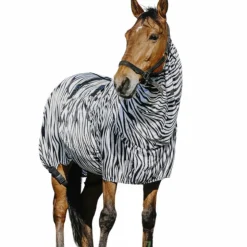 Riding World - Chemise anti-eczéma zèbre Noir Hot