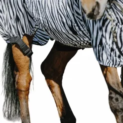 Riding World - Chemise anti-eczéma zèbre Noir Hot