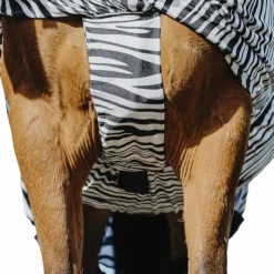 Riding World - Chemise anti-eczéma zèbre Noir Hot