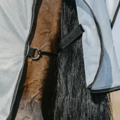 Riding World - Chemise anti-mouches mesh Belly e Gris Outlet