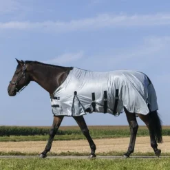 Riding World - Chemise anti-mouches mesh Belly e Gris Outlet