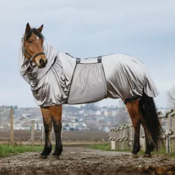 Riding World - Chemise anti-eczéma Gris
