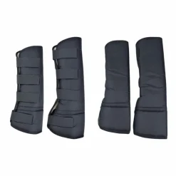Sale Riding World - Guêtres de transport basses marine x4