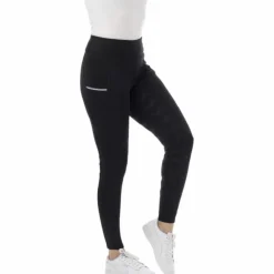 Riding World - Legging d'équitation femme agadir Noir Sale
